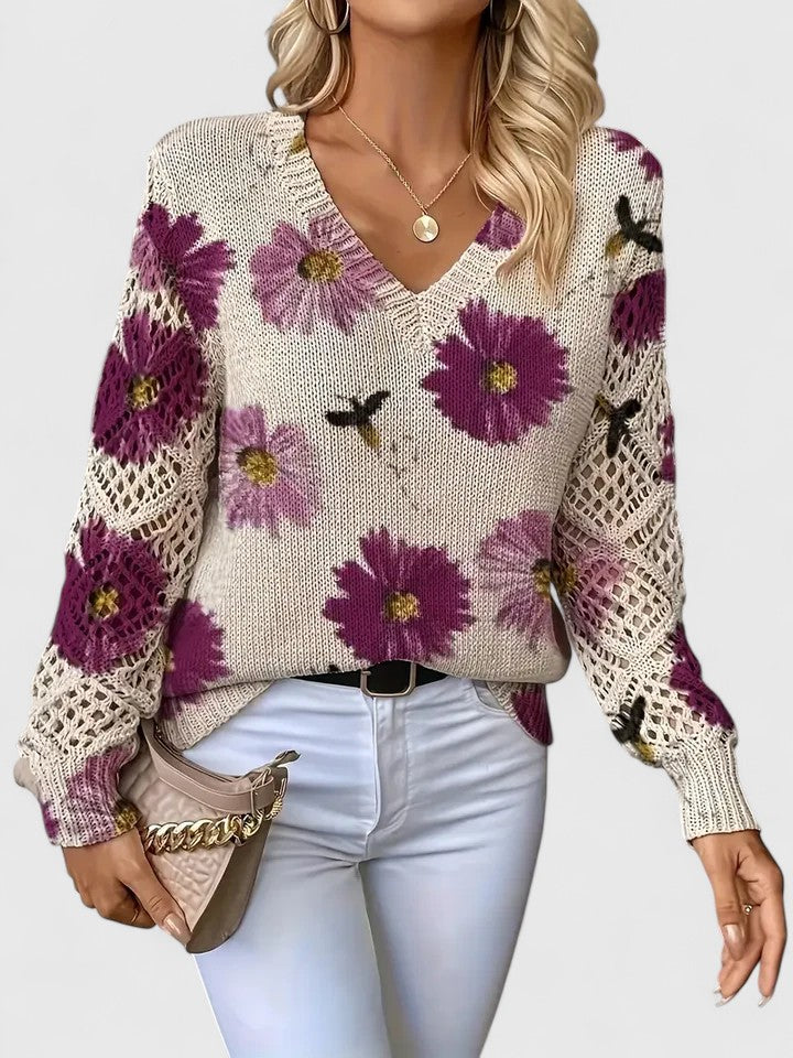 Aubrielynn | Wygodny Sweter
