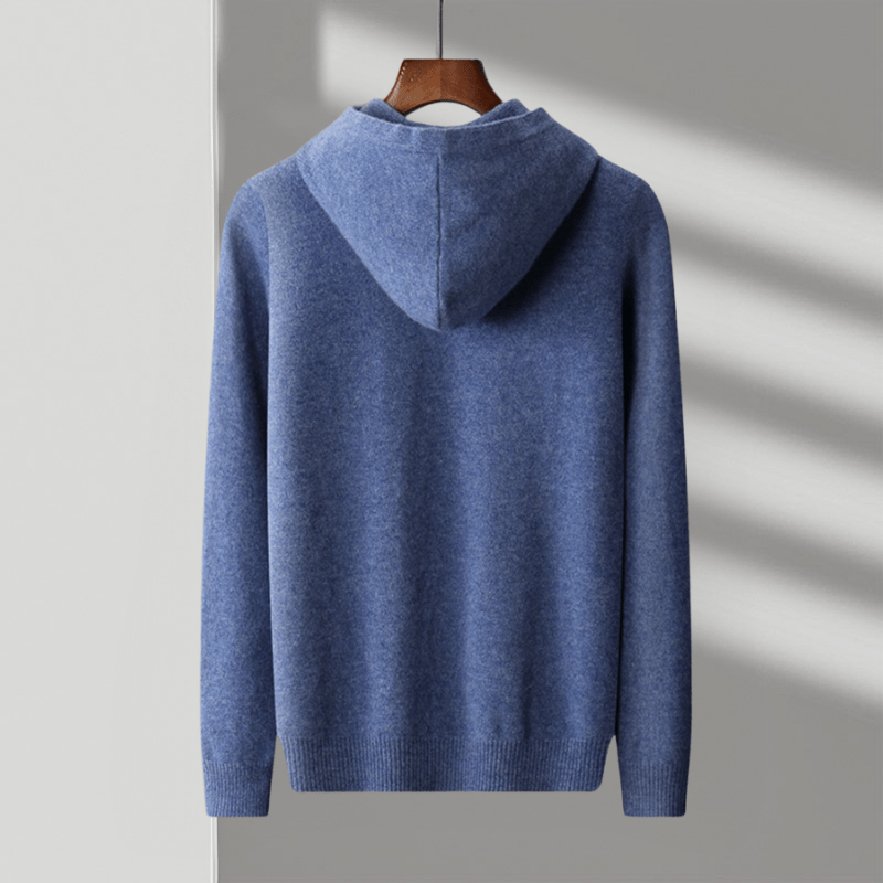 Hoodie z wełny merino Arden
