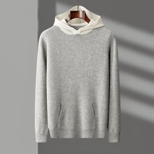 Hoodie z wełny merino Arden