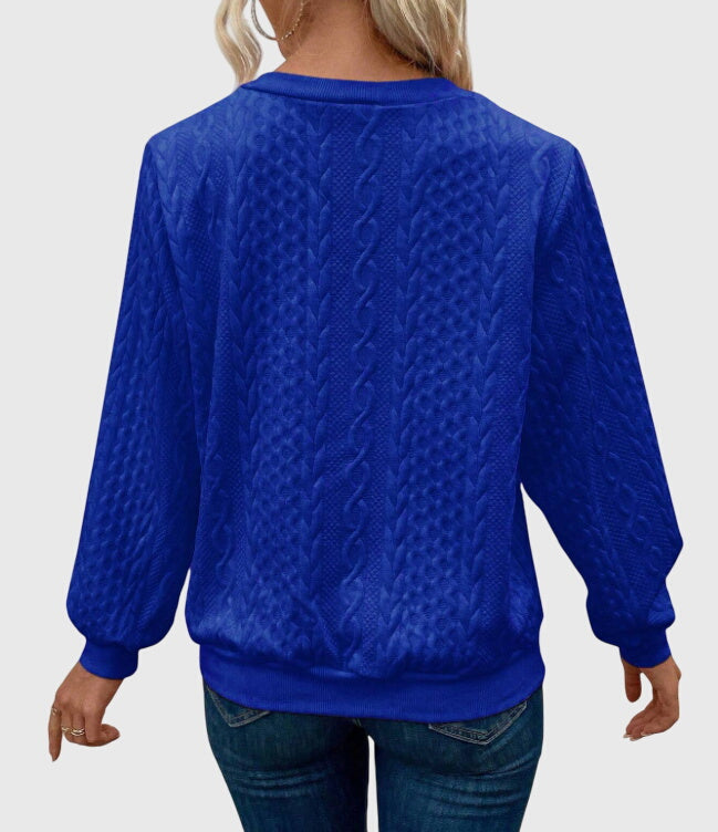Nora™ | Sweter z zamkiem