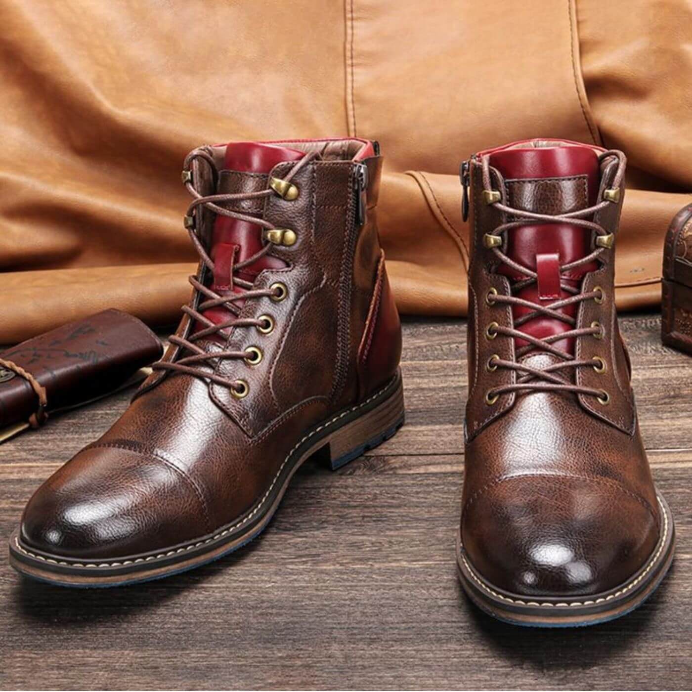 Edmund – Skórzane buty Oxford z klasą