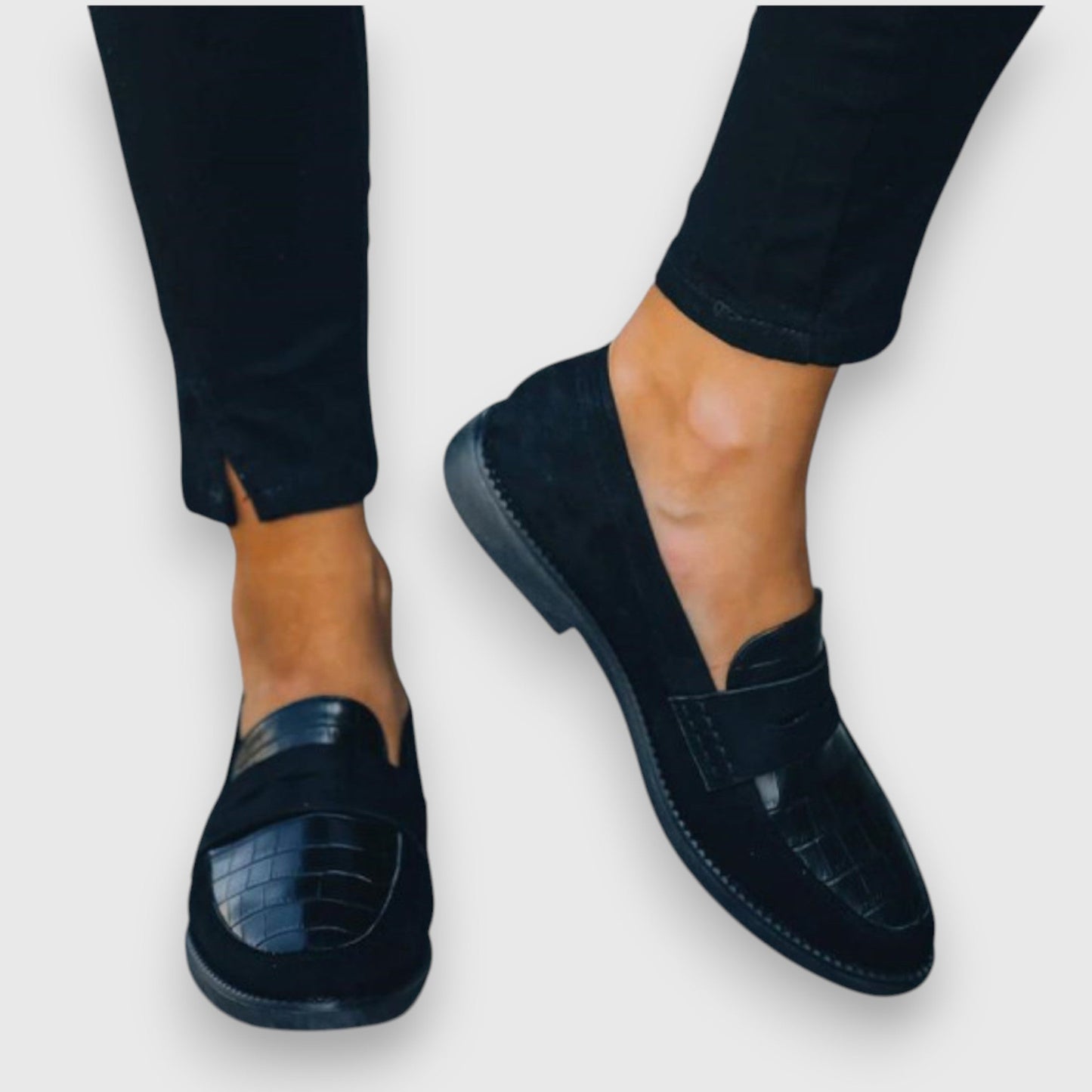 Lenika – Stylowe mokasyny z miękką wkładką