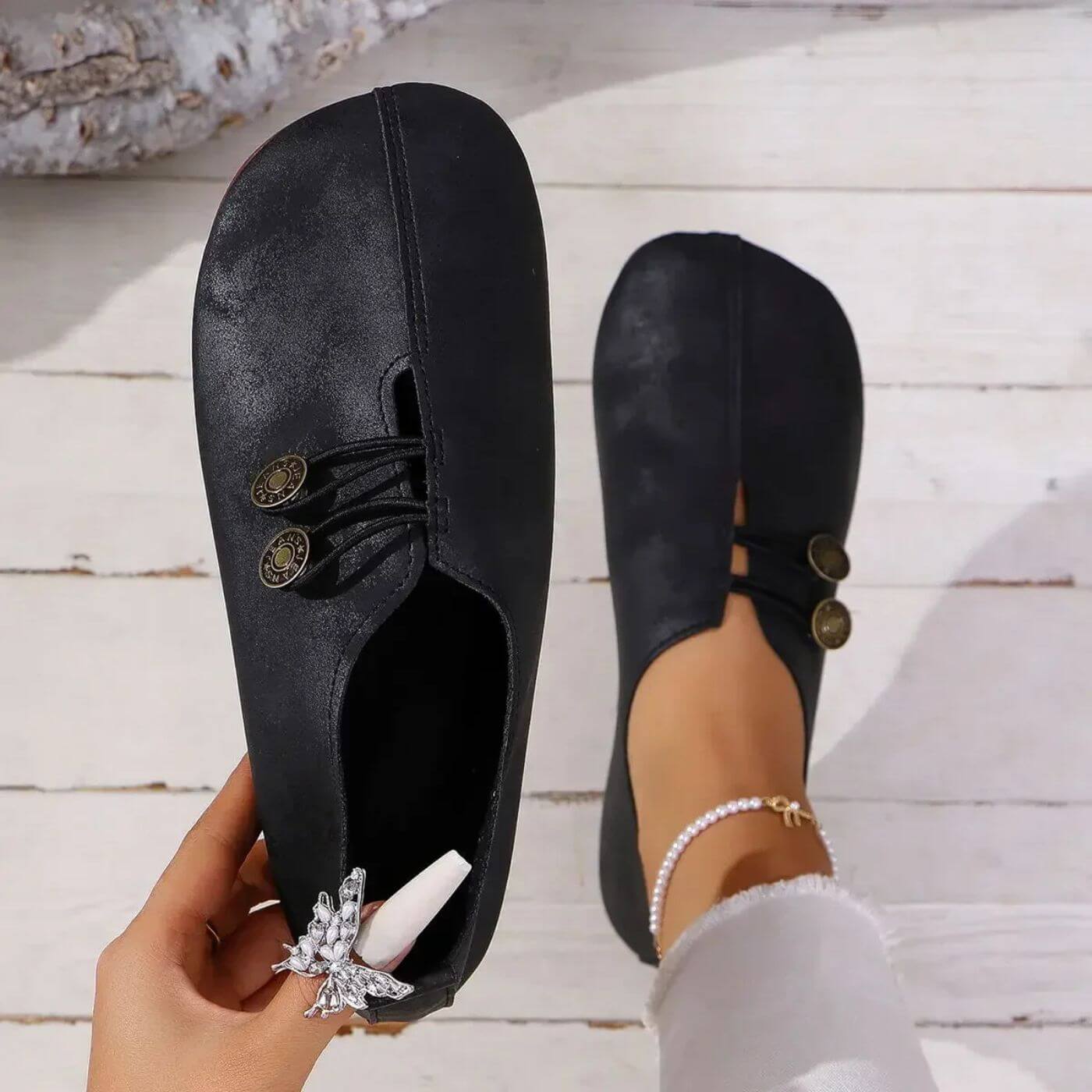 Józefina – Lekkie buty ortopedyczne z amortyzacją