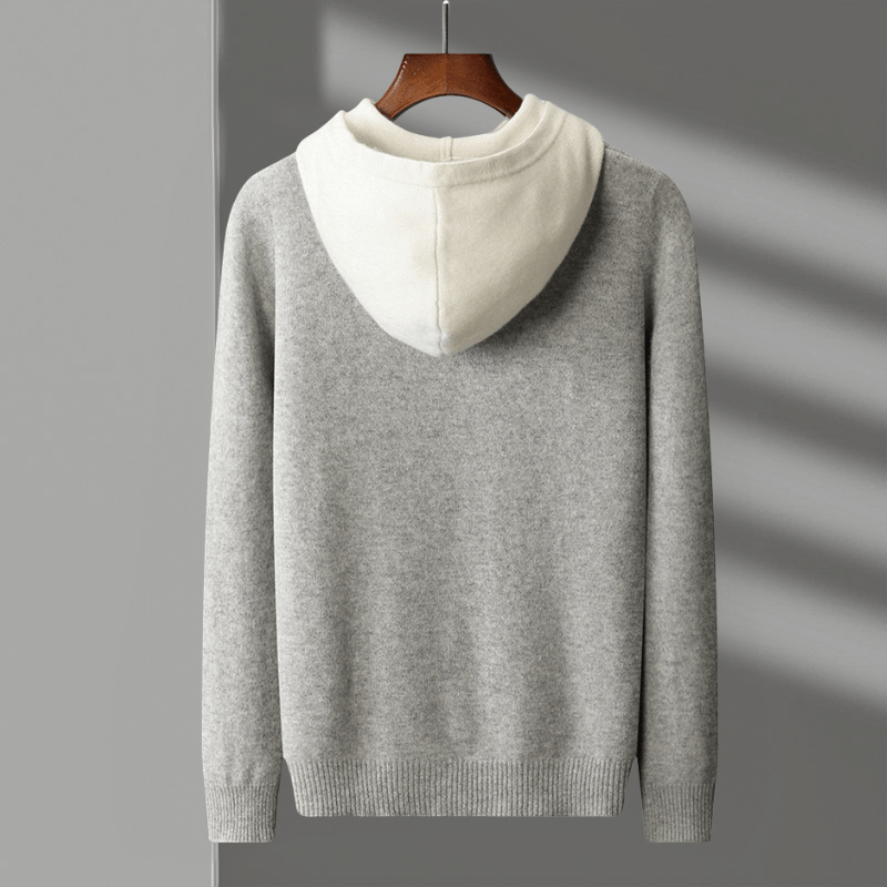Hoodie z wełny merino Arden