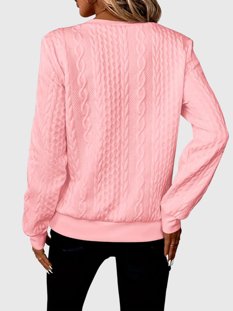 Nora™ | Sweter z zamkiem